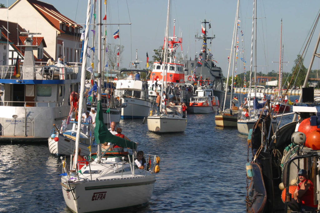 Haff-Sail-Tag im Stadthafen