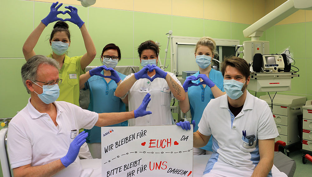 Corona-Pandemie: Die AMEOS Klinika in Vorpommern sind vorbereitet 
