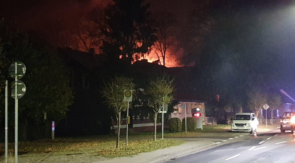 Brand in Liepgarten: Ursache vermutlich technischer Defekt (aktualisiert)