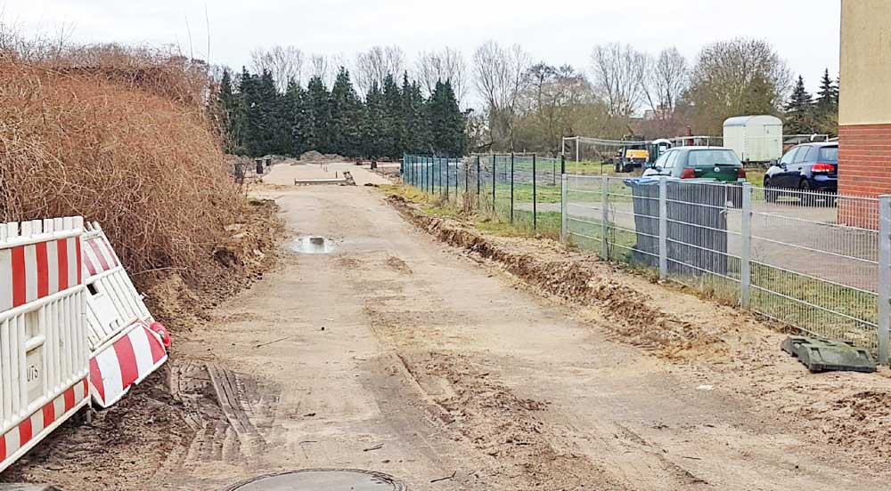 In Ueckermünde wird immer mehr Bauland erschlossen
