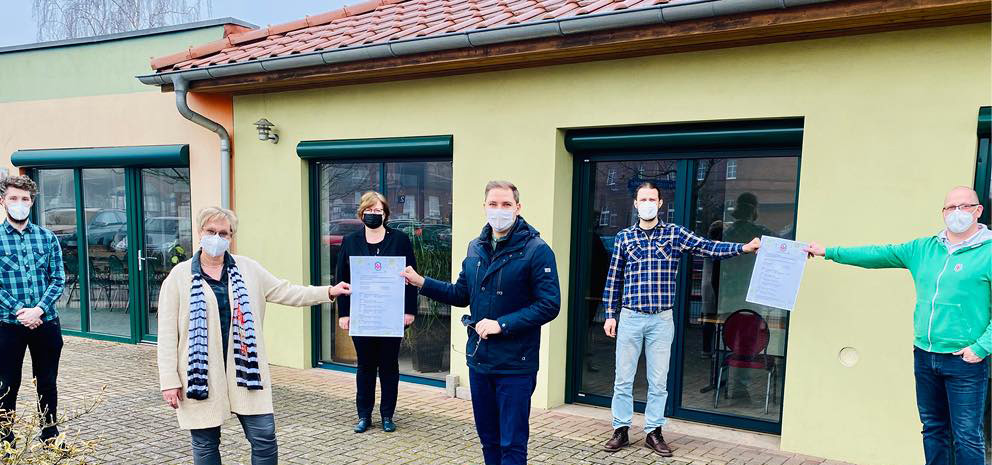 Volkssolidarität Uecker-Randow eröffnet kostenlose Schnelltestzentren