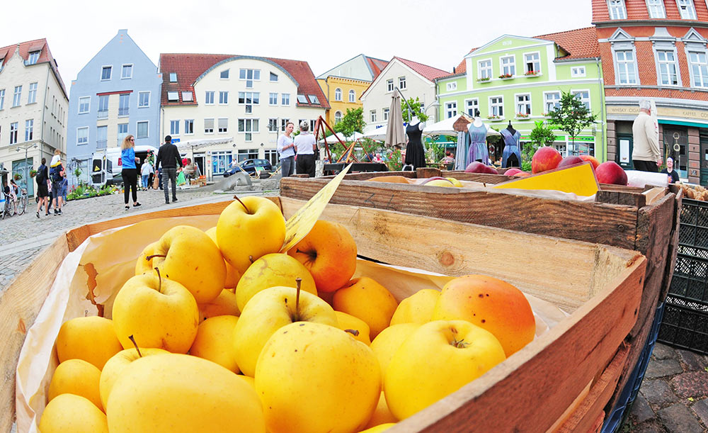 Samstag wieder Frischemarkt auf dem Ueckermünder Marktplatz