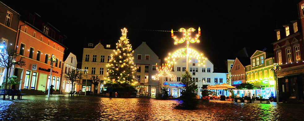 So schön weihnachtlich leuchtet die UER-Region