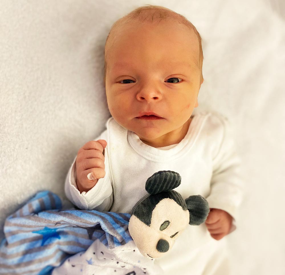 Willkommen Linus! Der Kleine ist das erste Baby 2022