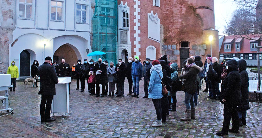 Ueckermünde: Marsch des Lebens erinnert, versöhnt und setzt Zeichen
