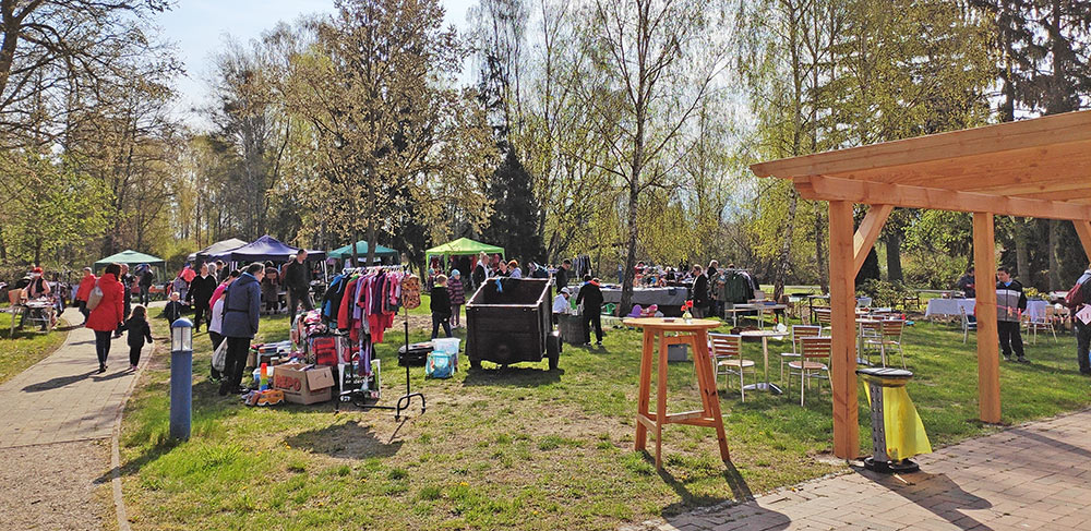 Eggesin: Kulturwerker laden zum Markt in ihren Park ein