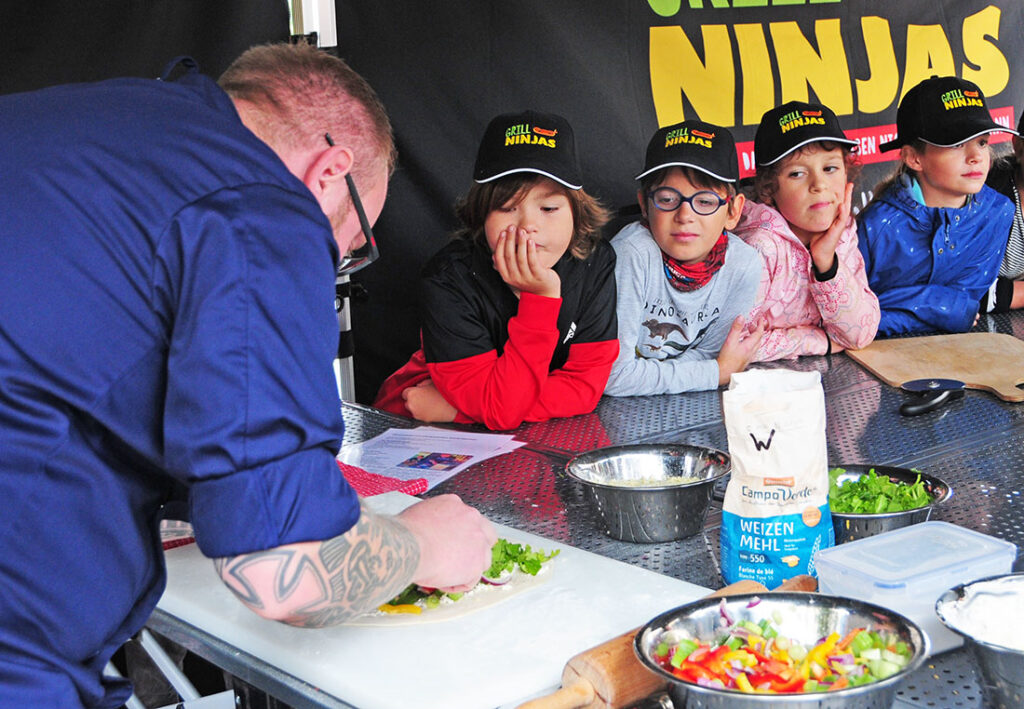 Die Ahlbecker Grill-Ninjas: Gesund und lecker!