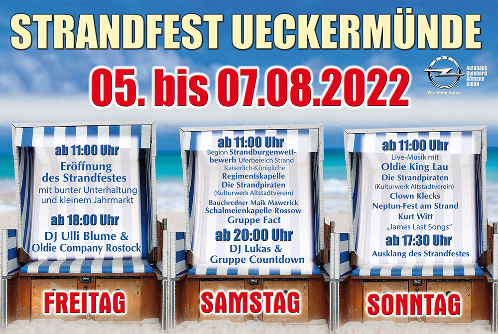 Volles Programm beim Ueckermünder Strandfest