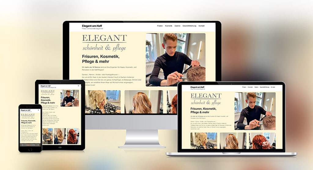 Elegant im Netz – Klicken Sie sich durch die Seiten