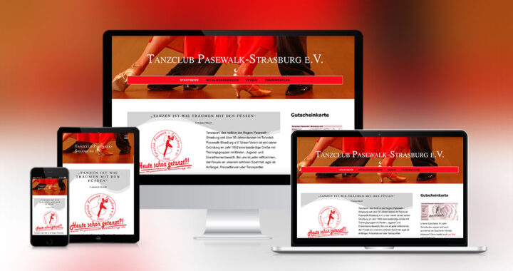 Tanzclub Pasewalk-Strasburg präsentiert sich mit neuer Homepage