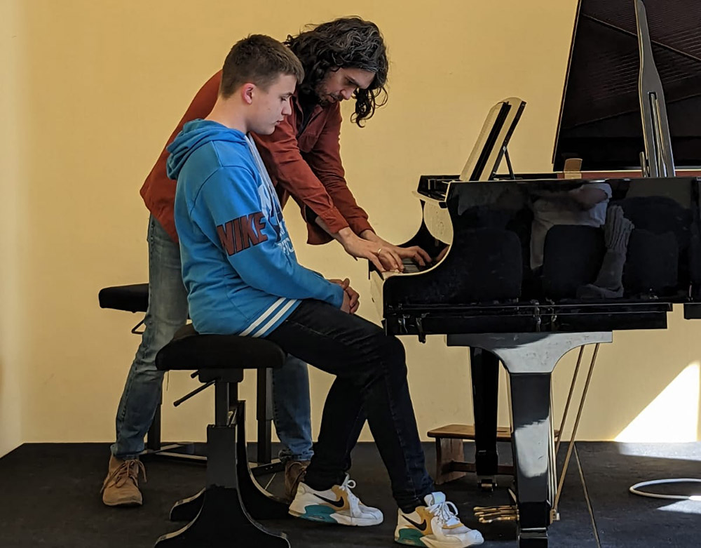 Musikschule: Inspirierender Klavierworkshop mit Dr. Paweł Motyczyński