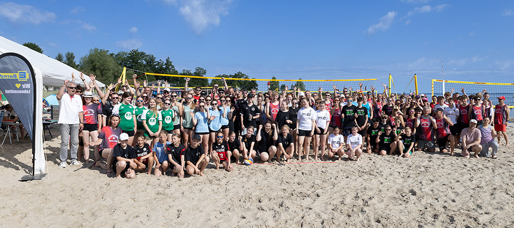 25. Ueckermünder Beachvolleyballturniers: Ein voller Erfolg bei schönstem Wetter!