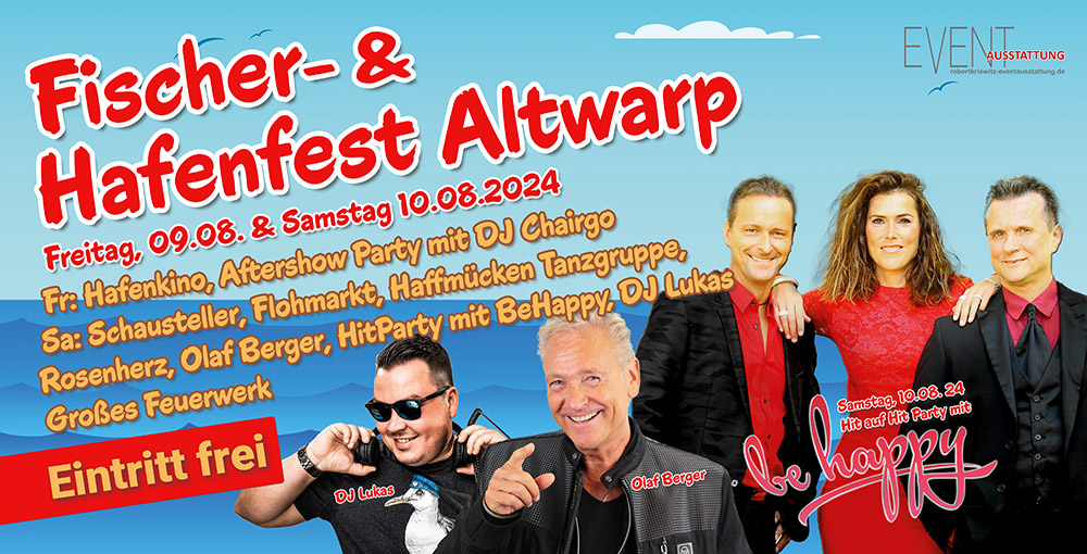 Auf zum Fischer- und Hafenfest nach Altwarp!