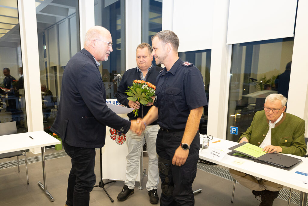 Neuer Ortswehrführer und neuer Stellvertreter in Ueckermünde