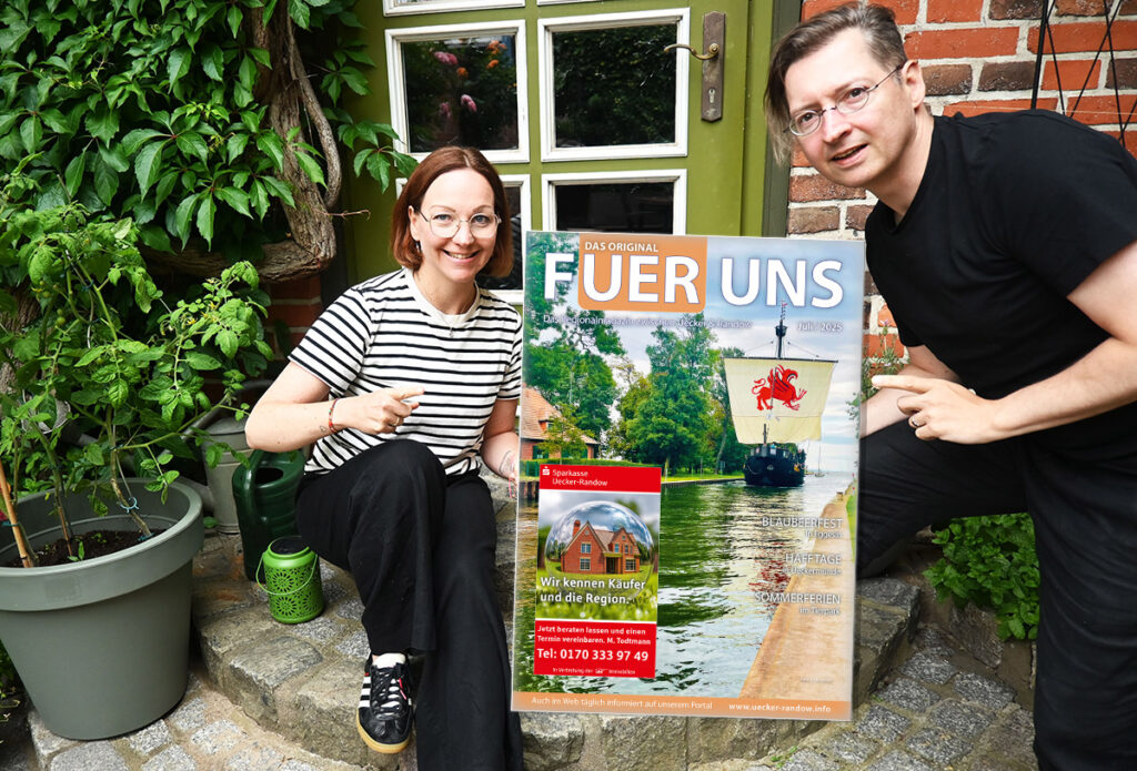 Die FUER UNS segelt mit der Ucra in den Juli