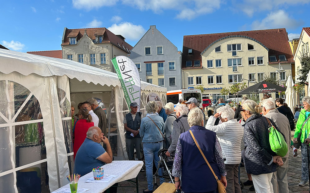 Gesundheitstag auf dem Ueckermünder Marktplatz