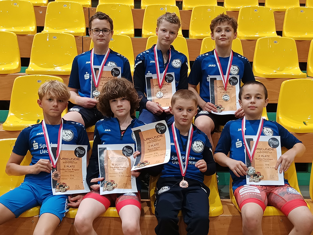 SAV-Ringer holen 6 Medaillen in Frankfurt/Oder