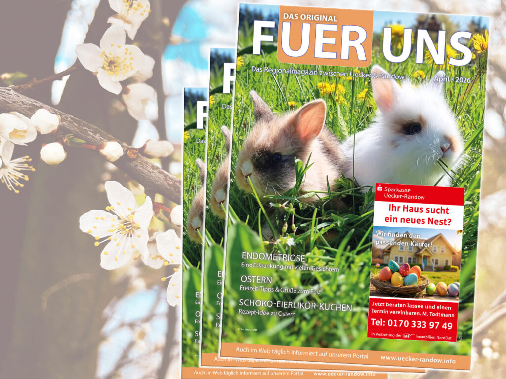 Osterfrisch, regionalverliebt & voller Frühlingsfreuden – die neue FUER UNS ist da!