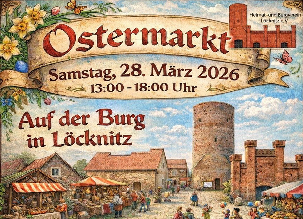 Bunter Ostermarkt in Löcknitz
