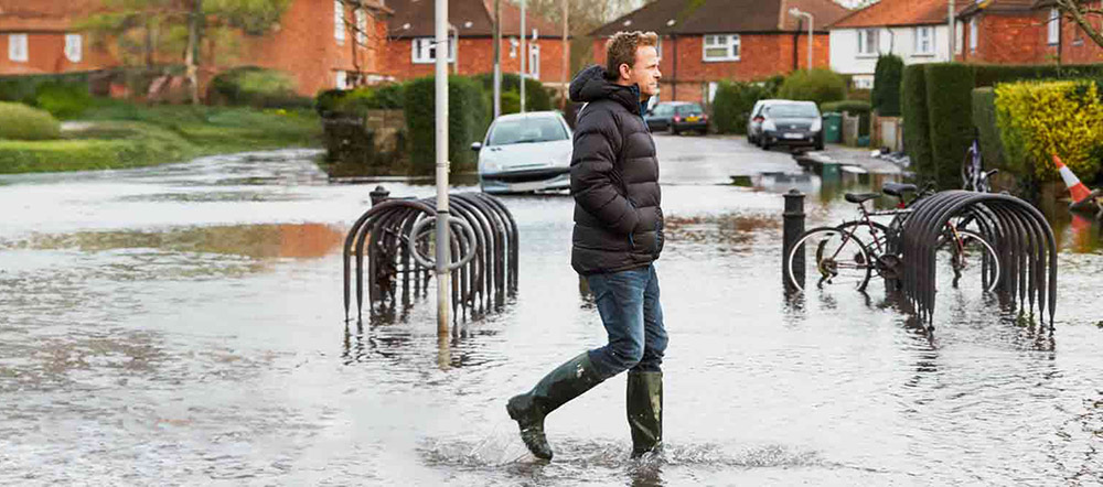 Wenn das Wasser kommt – sicher mit der Elementarversicherung