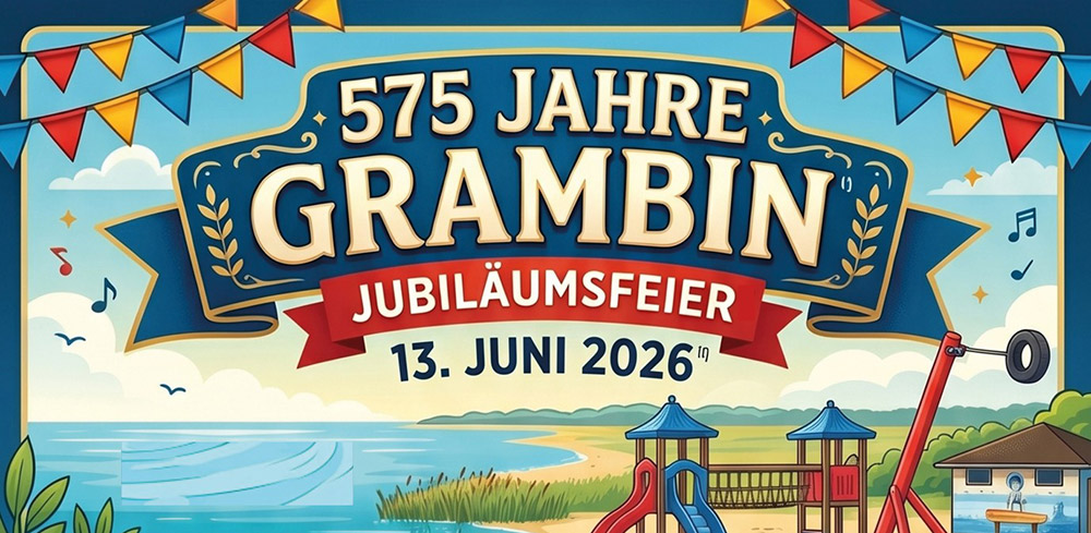 Grambin feiert 575 Jahre