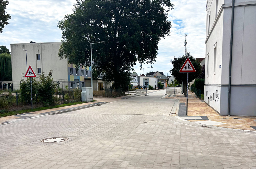 Ueckermünde: Weiterer Bauabschnitt der Kastanienallee fertig