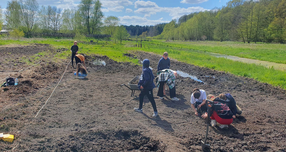 Zukunft wächst im Ukranenland auf dem Weltacker