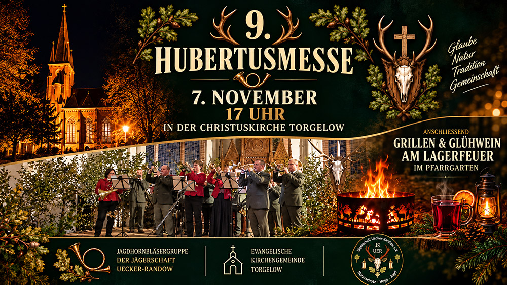 9. Hubertusmesse in der Christuskirche Torgelow